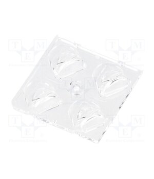 C14116_STRADA-2X2-PX LED lens; square; transparent; H: 8mm; Body dim: 50x50mm BERU3A01DUugX69F6zapJWv5uOfp4fCQcwOEJViI2ds