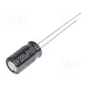 EEUFR1C221 Capacitor: electrolytic; low ESR; THT; 220uF; 16VDC; Ø6.3x11.2mm qwUTeebWEv1ZRhgIkCuu31Kcy42Uc_vWYgUWO77OXzU