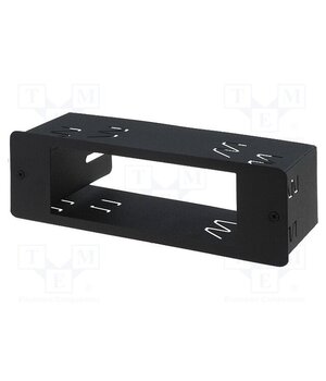 PCB.TYP.16 Mounting half frame for CB radio; President; with center hole xsAMrefJ4pAJtiRjjqnq67l7sYB3rIGH9WpX3u_3C_8
