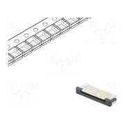 DS1020-07-10VBT1B-R Connector: FFC/FPC; SMT; PIN: 10; Contacts: copper; tinned; 1mm; ZIF ki3HqefHirJ4MskuitDReYcQw0Sm10XLTpMRJU65-tQ