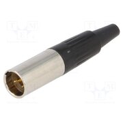 AG4M Connector: XLR mini; plug; male; PIN: 4; for cable; soldering; 5A 94p-lGg4T34j8JA-HodVccQ7P_o8EfgW4F00AzmvqSc