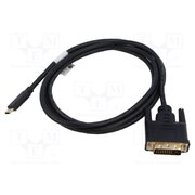 CA-CMDV-10CU-0018-BK Adapter; USB 3.1; DVI-D (24+1) plug,USB C plug; gold-plated VXf4UNh-UnGk9s0B1Ka2sAom3MwceH9d7941e-YkbDs