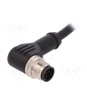 PXPPVC12RAM05ACL010PVC Connector: M12; plug; male; PIN: 5; angled; 4A; 60V; IP67; cables; 1m i20JkeCfbI1o--4jyW_kTaSkHf_ryOZNefdyiOyVopw