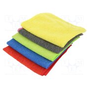 ART.AGT-257 Cleaning cloth: cloth; microfiber; 5pcs; 300x300mm; cleaning; dry LXSt_woOFVHnpQ6UEu0CzLJAlHr7WhKKn3uRVW6qZGw