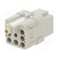 09120073101 Connector: HDC; contact insert; female; 10A; 400V; Han Q; PIN: 8 YAvDtr6lOHC53Ji5OQ3PH-6pmvUTKYUwmK5LdlGpVrU