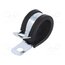 LKD1511 Fixing clamp; ØBundle : 20.6÷22.2mm; W: 13mm; steel; SL; W1 3QSpWJgJF9zeYQSjiup5BpPIAcKwCs2ATQg5b6X1fnw