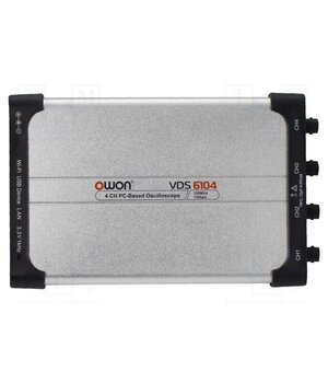 VDS6104 PC connected oscilloscope; 100MHz; Ch: 4; 10Mpts; 1Gsps; 40V; 8bit nO69I_Pw5d-bcDwMBeARojCJvmzOXJEUSflzVBBbuQs