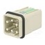 09120052633 Connector: HDC; contact insert; male; 16A; 400V; Han Q; PIN: 6; 5+PE EnjRs1ffT4BJc4Bep6qVF5p6Vgf85MYWhkYavqcRsJ4