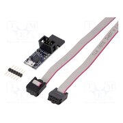 USB AVR PROGRAMMER V2.1 Programmer; pin strips,USB micro; 5VDC; ISP CmaB1E_m0YbIF9eGpr9IFJKnRxE1HKWqCOhIf7yTX40