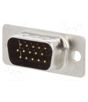 301A10129X Connector: D-Sub HD; PIN: 15; male; for cable; soldering; 3A NJCFhwFYAidwin8MRVcPUc_z3vQX2JioT2jak7YEgwY