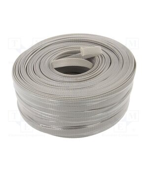 GCP010MGR Braid; ØBraid : 7÷17nom.10mm; polyester; grey; L: 100m; UL94V-2 JRBE3vO6w_PS7ta0Jz-bBNe12-NqVCrfmGdsKG9lkXM