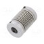 8.0000.1102.1008 Coupling; Ø1: 10mm; Ø2: 8mm; aluminium,stainless steel; -30÷120°C ddK0nnWYYktWNAT4BQF0kAwbT4pZGZBPGejLcvq-ny8