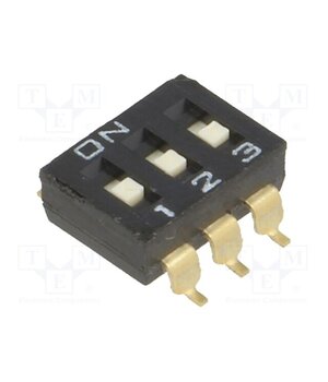 A6S-3102-H Switch: DIP-SWITCH; Poles number: 3; ON-OFF; 0.025A/24VDC; Pos: 2 MRkhBgCI0fLLSQ7EwV-ntFcFyeADr6vKkLNV3NSWxLQ