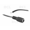 CABLE  DC 2pin 2.5/5.5mm female, 60cm