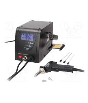 SP-1010DR Station: desoldering; Station power: 140W; 160÷480°C; 240VAC; ESD 2-STcEfICNh9vDo4c8xodhHEdqqmU84lLCaXZiI5hyM