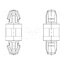 8G817V40403 PCB distance; polyamide 66; L: 6mm; latch/latch; natural; UL94V-2 N4hzxs30pLRKk137xSuY7b_zM9rXiDW5sUjxPYCwY4E