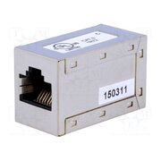 AT-AG6 8/8 Coupler; Cat: 6; shielded; 8p8c; RJ45 socket,both sides 7CMEGnL4qi5_QEzto3lVBx3VVNAagE9xFKUcyyi1k3M