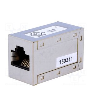 AT-AG6 8/8 Coupler; Cat: 6; shielded; 8p8c; RJ45 socket,both sides 7CMEGnL4qi5_QEzto3lVBx3VVNAagE9xFKUcyyi1k3M