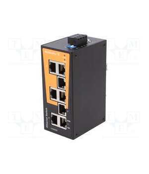 IE-SW-BL08-8TX Switch Ethernet; unmanaged; Number of ports: 8; 9.6÷60VDC; RJ45 12QhD2px4eIv9QMHhAYjzzLrq4z5Ll0h9dstOw45OLo