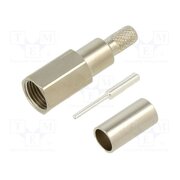 J01700A0006 Connector: FME; plug; male; straight; RG58C/U; crimped; for cable AcBvRbUGxF3Qj9w_InM5owKyxQRaX76W7gQZyzOJx80
