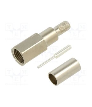 J01700A0006 Connector: FME; plug; male; straight; RG58C/U; crimped; for cable AcBvRbUGxF3Qj9w_InM5owKyxQRaX76W7gQZyzOJx80