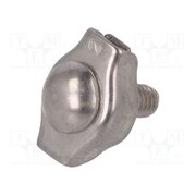 ZLR1-2-A4 Rope clamp simplex; acid resistant steel A4; for rope 97Cr9dgewP2ZG0upCRWxRtxRnaOHminLpQKJSy6Ry1c