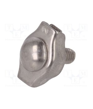 ZLR1-2-A4 Rope clamp simplex; acid resistant steel A4; for rope 97Cr9dgewP2ZG0upCRWxRtxRnaOHminLpQKJSy6Ry1c