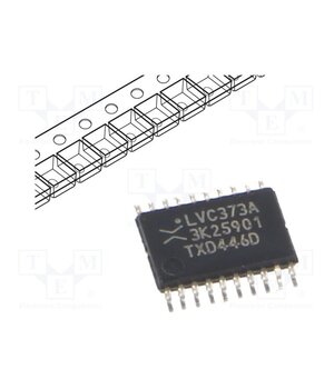 74LVC373APW,118 IC: digital; D latch; Ch: 8; 1.2÷3.6VDC; SMD; TSSOP20; -40÷125°C mmpji1sBTwYsBYuaMPhUonTcq2P_7kFqdqbRYKxNLxk