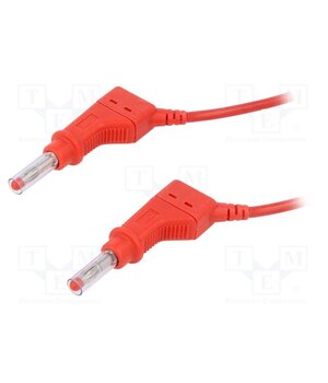 66.9408-10022 Test lead; 32A; banana plug 4mm,both sides; Urated: 600V; Len: 1m DVQNvCuH3MCIEVauHFURlHNXiOOdUqMcFl3O33eBCNU