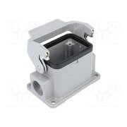 19300061250 Enclosure for connectors: HDC; size 6B; Han® B; IP65; with latch aLPpf7j7Oz-5I5jqtJGCCvAqFueQgs8_qAIosAAYybI