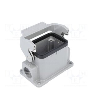 19300061250 Enclosure for connectors: HDC; size 6B; Han® B; IP65; with latch aLPpf7j7Oz-5I5jqtJGCCvAqFueQgs8_qAIosAAYybI