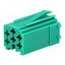 331441-2 Connector housing; plug; mini ISO; PIN: 6; green Q7XQ3zHCwB-AQI8WXyKIyHZAQTsYltk-sH7nxdkeReA
