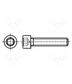 1011804 Screw; M2x4; 0.4; Head: cheese head; hex key; HEX 1.5mm; steel; zinc IaEZmvUBCZ707VWmUI_kd9lF8ayL9lxzcuet_SFfpvc