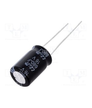 PF1C681MNN1016 Capacitor: electrolytic; THT; 680uF; 16VDC; Ø10x16mm; Pitch: 5mm vuFGHt3kEjmaHS0r9ie9sTjxXMAJSuyNpQGoz351zv8