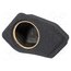 FBTOYO08 Car loudspeaker enclosure; MDF; black melange; 200mm; Toyota VSCeDLlSza1NscXZupltWy1R0g9lBLGUO4geD2ko5iI