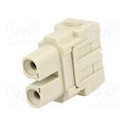 09140022701 Connector: HDC; module; female; 40A; 1000V; Han-Modular®; PIN: 2 2EwyDx0nPyexbq4pTZ8iZb48mQBxgQjzaPSXI66TZ1Q