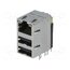 0862-1J1T-43-F Connector: RJ45 + USB A; socket; PIN: 8; shielded,RJ45 + 2x USB-A CFPACF2zViTLxXKixx9NsoFFibnSw6N3SNDdJDGUitA