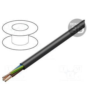 YKY-3X2.5 Wire; YKY; 3G2.5mm2; round; wire; Cu; PVC; black; 600V,1kV; 100m lJ7jEdR50W01F4FbkLHI2M3cA7ni14ZF0_bWHOl3hGA