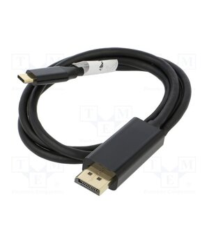 CA-CMDP-10CU-0010-BK Adapter; DisplayPort 1.2,USB 3.2; DisplayPort plug,USB C plug 5uPyLn_hlUsMG17rI1UZ1HgiJDHsjqYHJAnYvgXOIfw