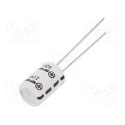 SCV0001C0-003R0LTZ Supercapacitor; 1F; 3VDC; Body dim: Ø8x12mm; Pitch: 3.5mm; Ir: 5uA xMfljd8f_BhUAyoq-l6-pNU4QCIANR6OpNOv6WJkGx8