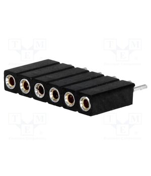 DS1002-03-1*6131 Connector: pin strips; socket; female; PIN: 6; straight; THT; 2.54mm lWc1n712lXm9s5S4-TN_Bd2dPG4XVfMJ5iusFUgjRJY