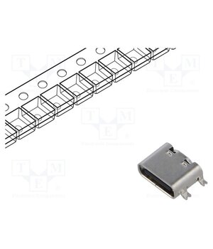 USB4216-03-A Connector: USB C; socket; SMT; PIN: 16; horizontal; top board mount QXdCYD_X-ciV9yC5FRiIy1zMk46UrZiuErSj-tmMcMg