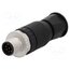 21033191801 Connector: M12; plug; PIN: 8; male; 30V; straight; IP67; for cable U5SAhdT7T_UcfysTdiQgfJIPszNy2vBZR9G6OCX3_VQ