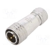 SA2010/P2IIS-1 Connector: circular; plug; male; PIN: 2; IP67; SA20; 8÷12mm; 25A; 500V ysekq7AJH8j6jGRx17VdKt_lauu62ssRtVdylMI00VQ