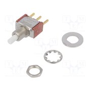8121SHCGE Switch: push-button; Pos: 2; SPDT; 1A/120VAC; 1A/28VDC; ON-(ON) wgneKgSVMCqTG4GkYOCq9K3Nza1UnvaCwri0Y7H2b0Q