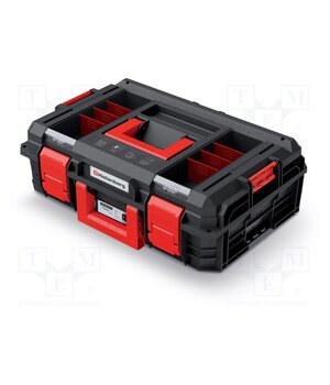 KXB604020F-S411 Chest; tool case; black; polymer; X BLOCK LOG; 546x380x194mm; IP55 CdBertDfHf3c7zcgV66M1gaodE9yT_LC-pg7X3kwtgk