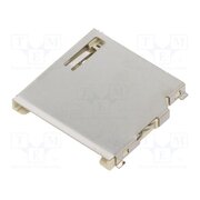 104C-TAA1 Connector: for cards; SD; SMT; selectively gold plated; 500mA; LCP NVBrOJS7KsBxVAewHqiBmbbrfOz4WpACsZQV0zJONQA