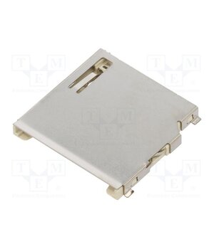 104C-TAA1 Connector: for cards; SD; SMT; selectively gold plated; 500mA; LCP NVBrOJS7KsBxVAewHqiBmbbrfOz4WpACsZQV0zJONQA