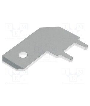 3867B.68 Terminal: flat; 6.3mm; 0.8mm; male; THT; brass; tinned; angled 90° PdgD12lIJrO96H_WJ001Xld3FUcaYJ6LABHjJCVaF6c