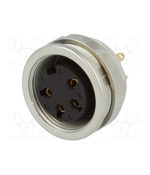 0304 04 Connector: M16; socket; female; PIN: 4; 5A; 250V; soldering; IP68 UX7WS13HlVR18a6Nd58X9gQ3etxJSsG_ejm5qZsBgnQ